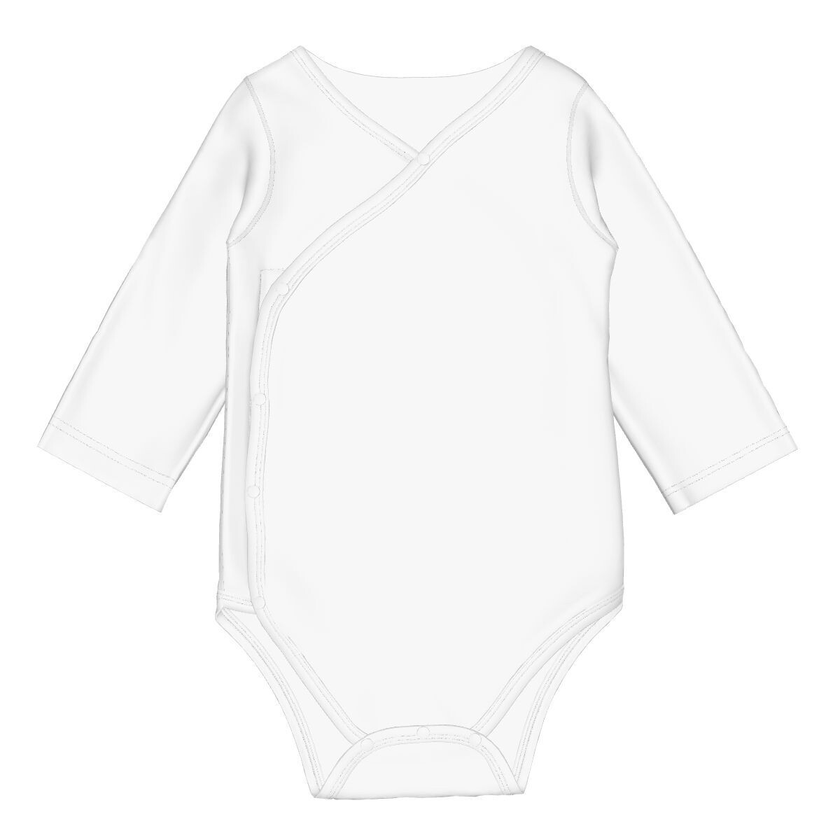 Baby Cotton Long Sleeve Romper