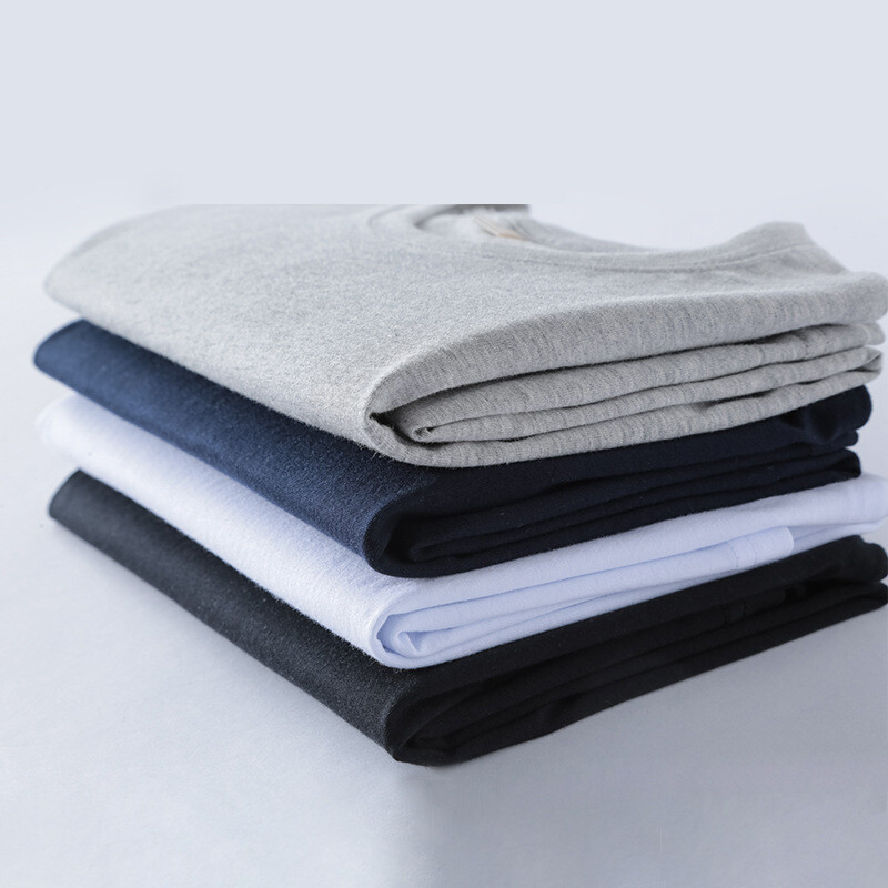 Solid Color Short-sleeved T-shirt Men's