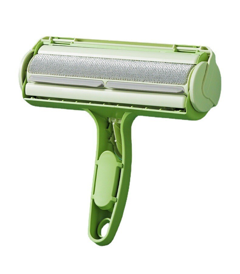 Pet Sticky Roller Two-way Hair Removal Brush for Clothing Sofa