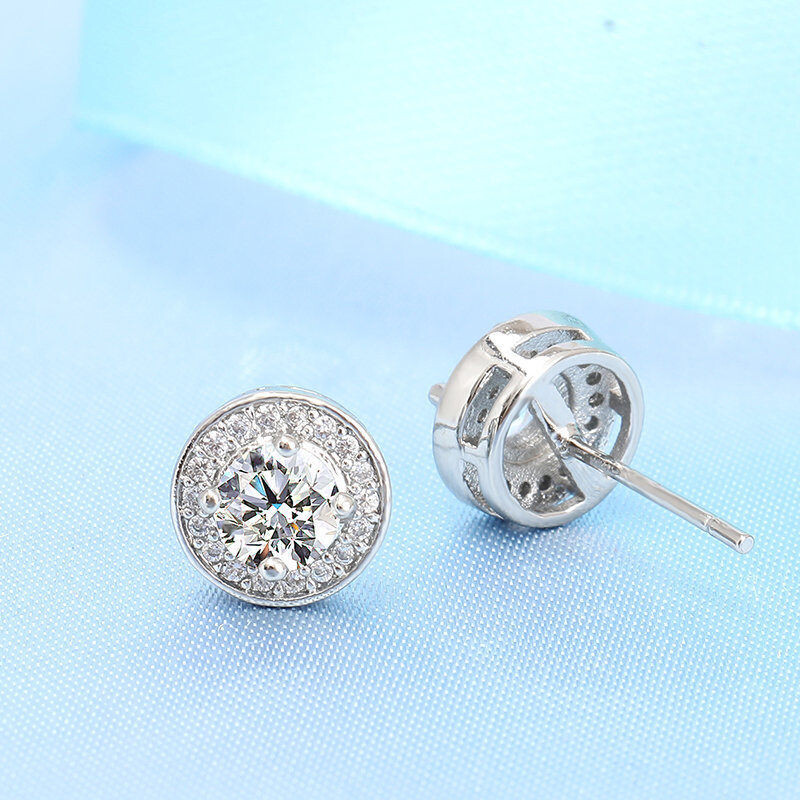 Fashionable Faux Diamond Earring Set