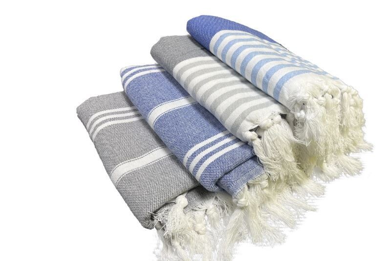 Mutao Turkish Beach Towel Oversized, 100% Cotton Quick Drying Towel Extra Large For Adults