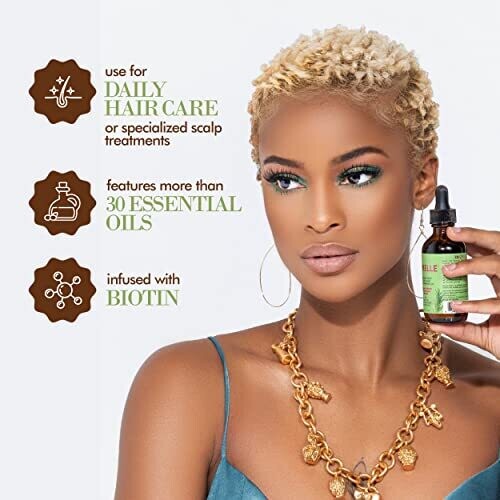 Mielle Organics Rosemary Mint Scalp &amp; Hair Strengthening Oil With Biotin &amp; Essential Oils, 