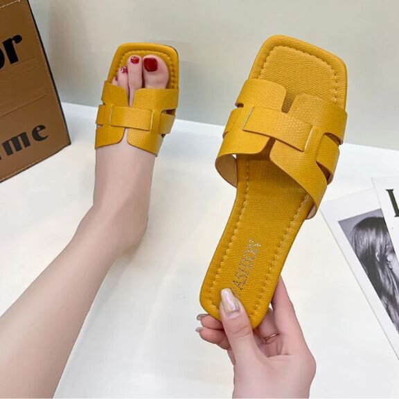 Quality Slides Sandals Womens Shoes New Fashion Design Beach Flat