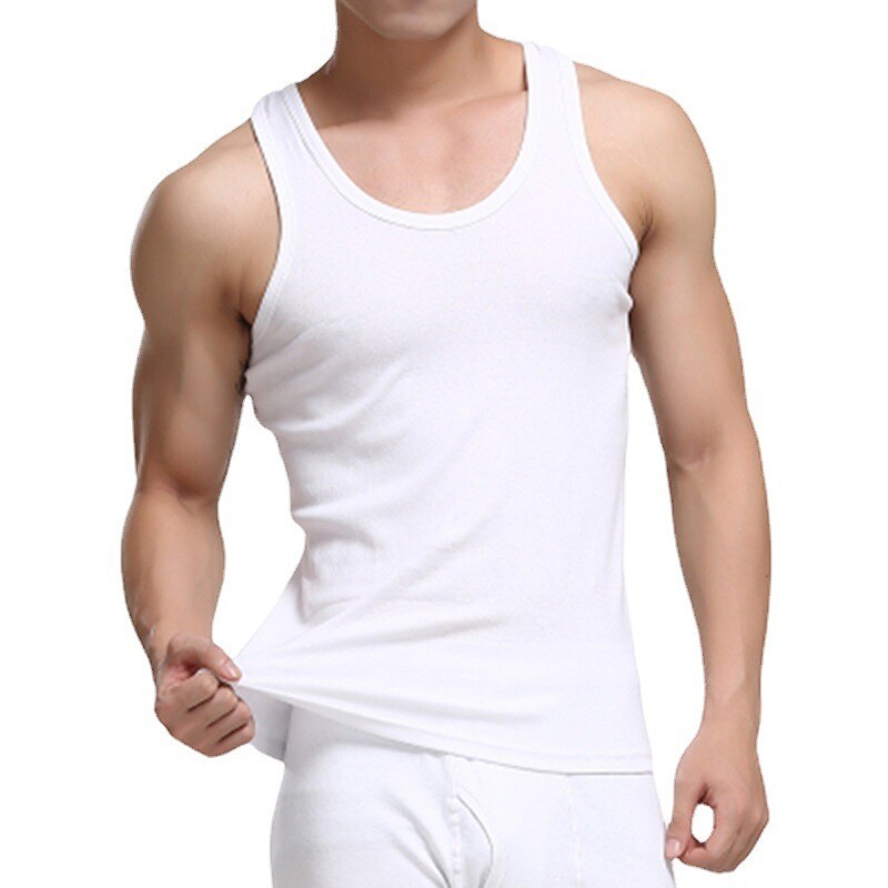 Pure Cotton Men's  sports undershirt