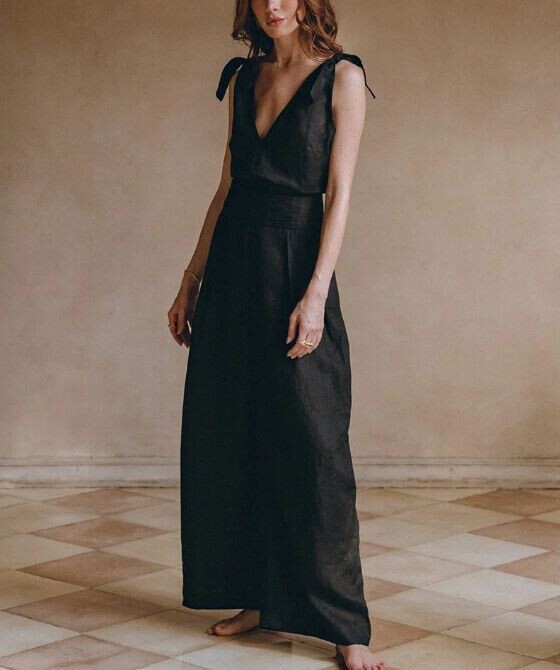 Minimalist Cotton &amp; Linen Two Piece Set