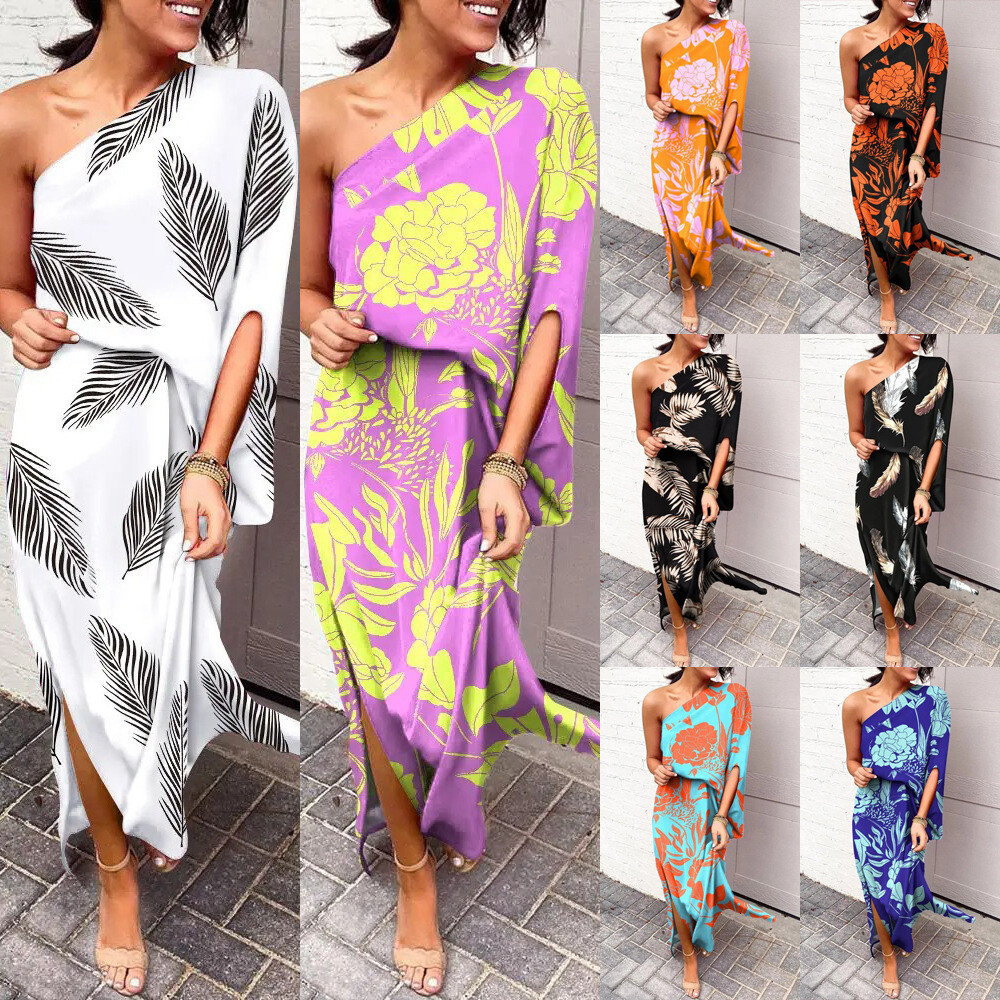 Loose Beautiful Print Dress Female