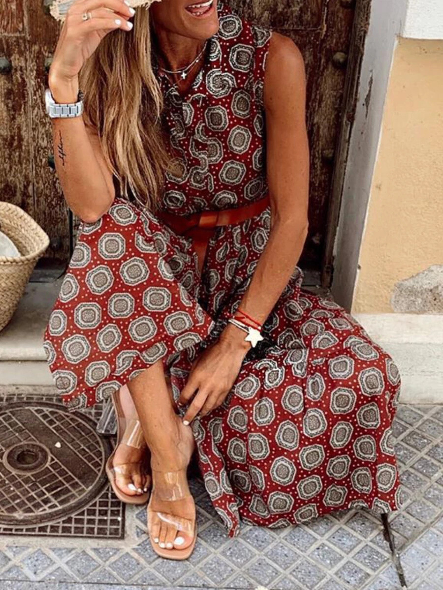  Hot Summer Polka Dot Dress