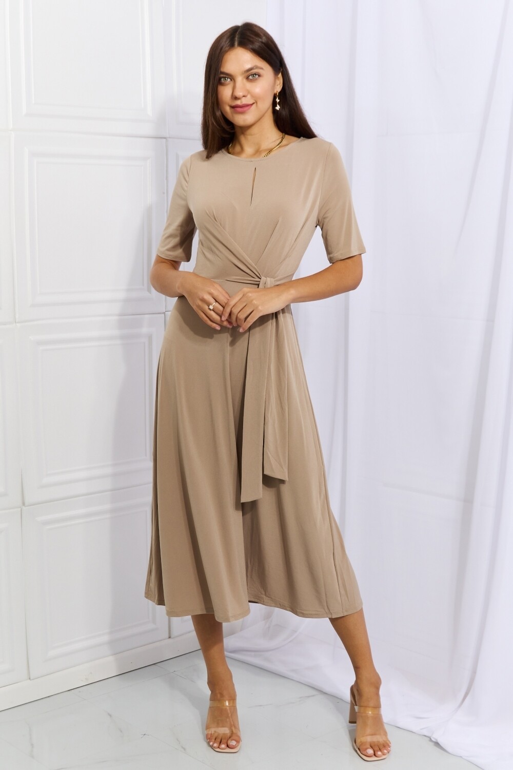 Classy Wrap Dress