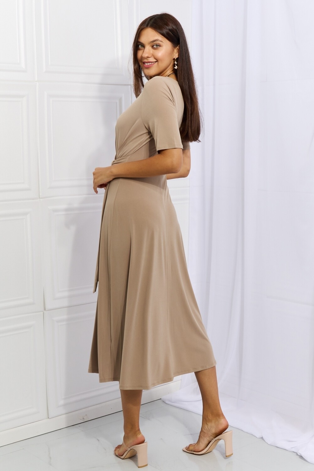 Classy Wrap Dress