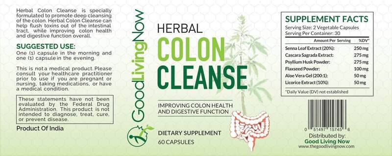 Herbal Colon Cleanse Capsules