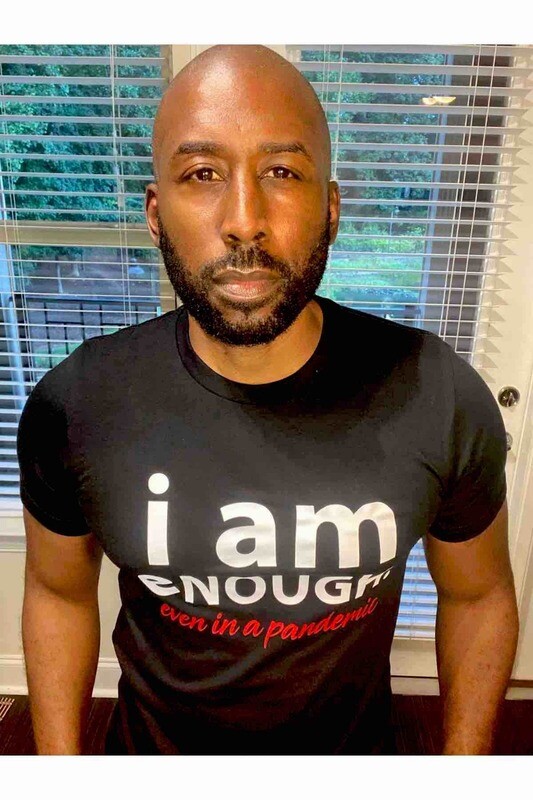 Limited Edition I AM ENOUGH  Black T-shirt