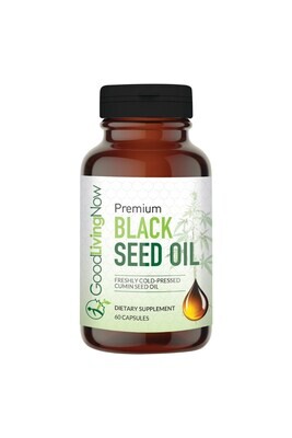 Black Cumin Seed Oil (Cold Pressed &amp; Unrefined Virgin) Immune System Booster