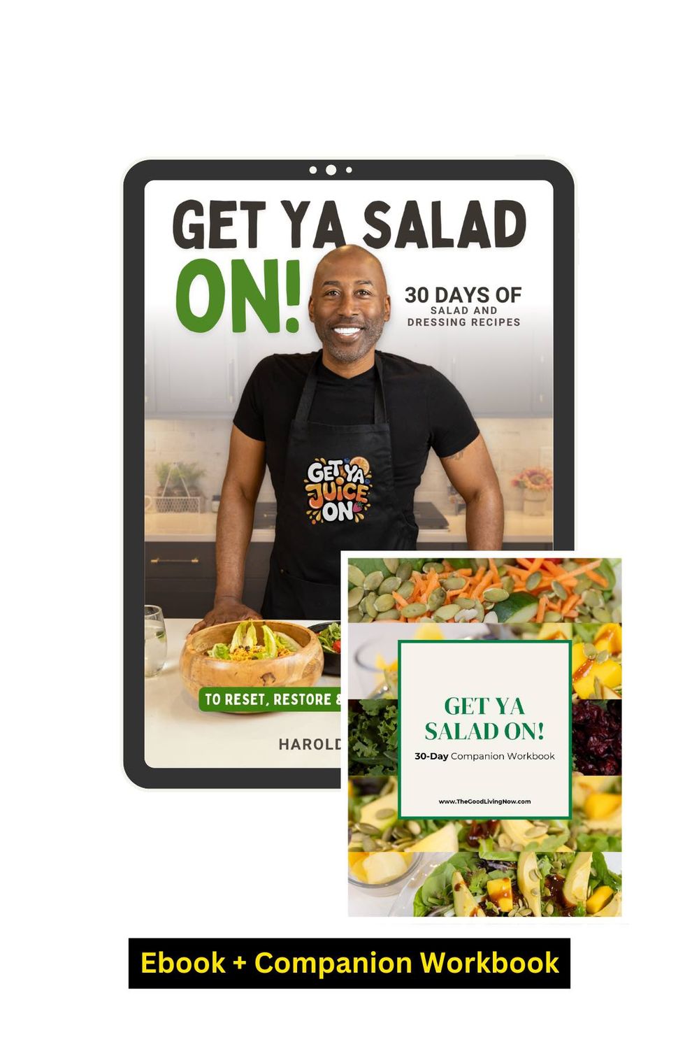 Get Ya Salad On! 30-Day Salad Challenge Bundle (eBook + Companion Workbook)