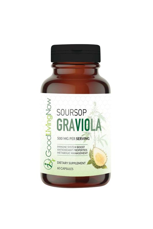 Soursop (Graviola) Capsules Good Living Now