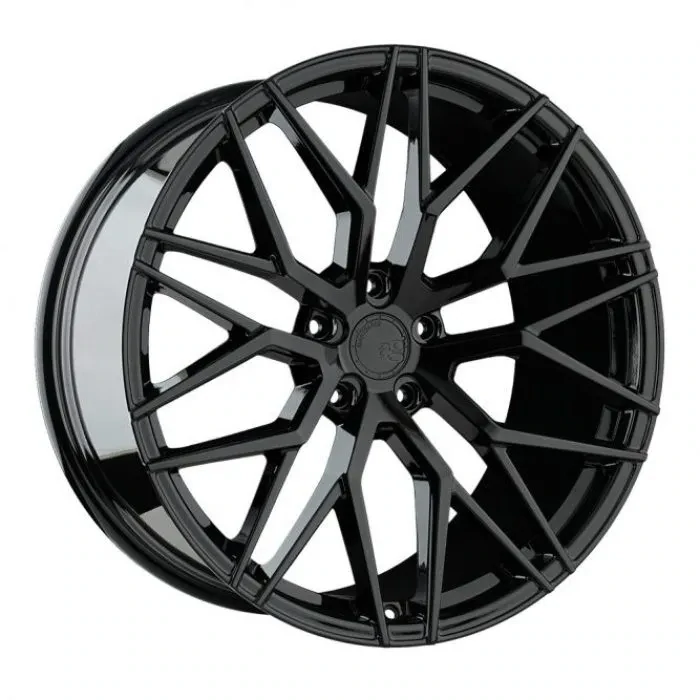 Avant Garde M520R Gloss Black Wheel and Tire Package for C8 Corvette