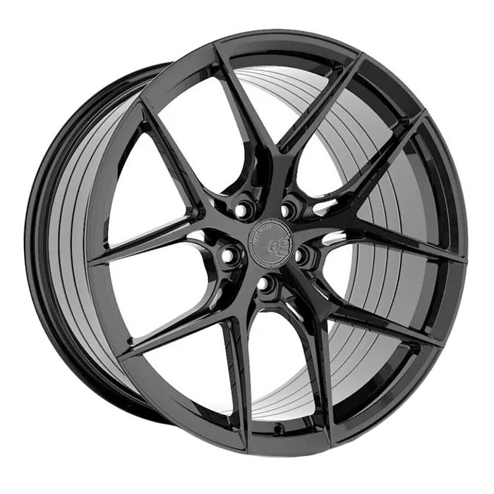 Avant Garde M580R Gloss Black Wheel and Tire Package for C8 Corvette