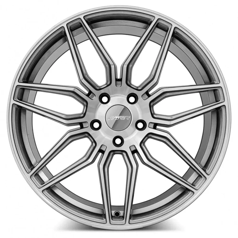 MRR M024 Gunmetal Machine Face wheels