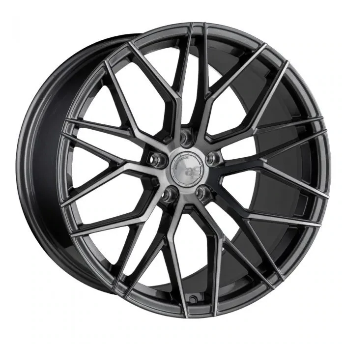 Avant Garde M520R Dark Graphite Metallic Wheel and Tire Package for C8 Corvette
