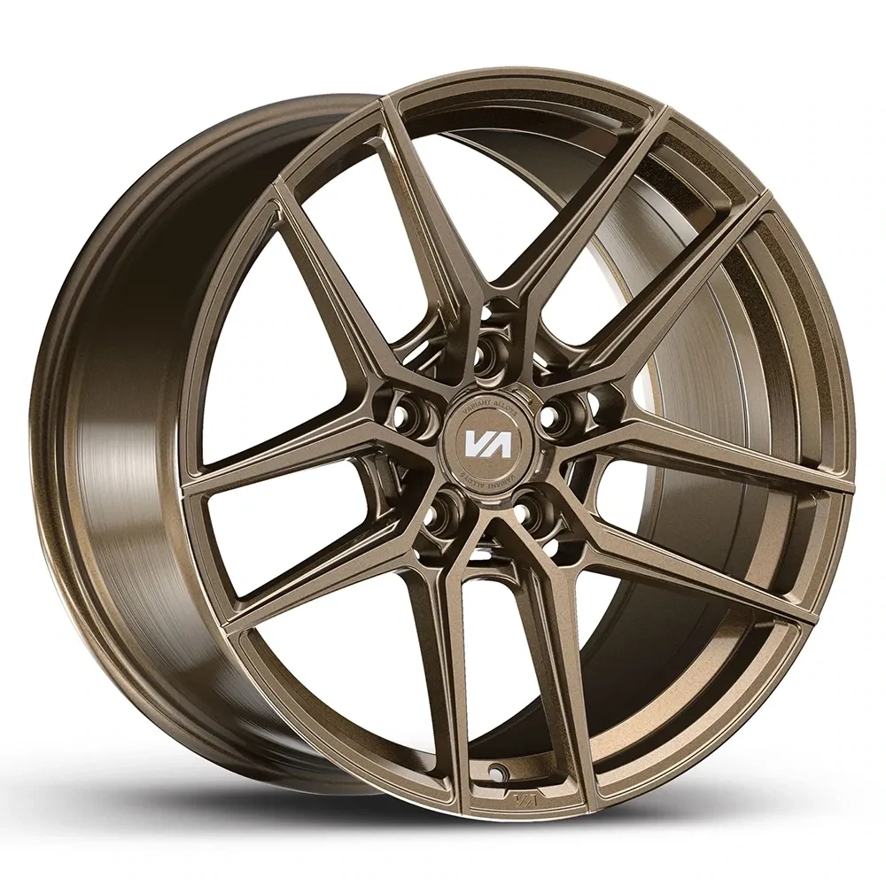 Variant Helium Gloss Bronze wheels