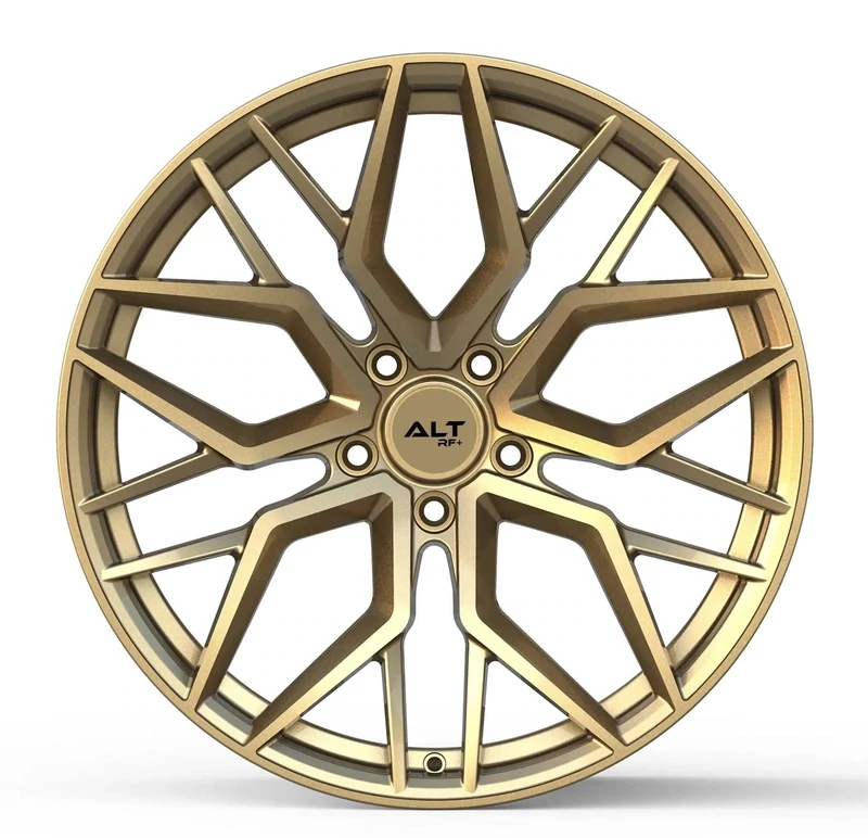 ALT Velocity Rotary Forged Satin Bronze wheels for C8 Corvette Z51 19x8.5 / 20x11