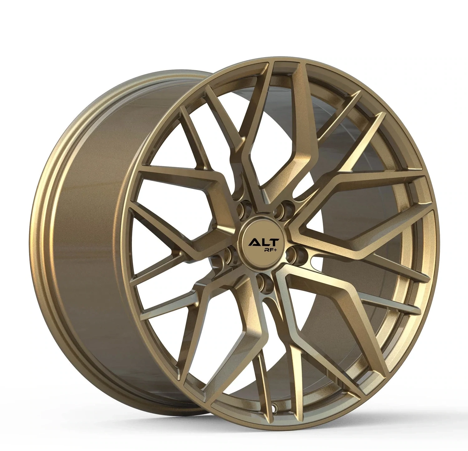 ALT Velocity Rotary Forged Satin Bronze wheels for C8 Corvette Z51 19x8.5 / 20x11