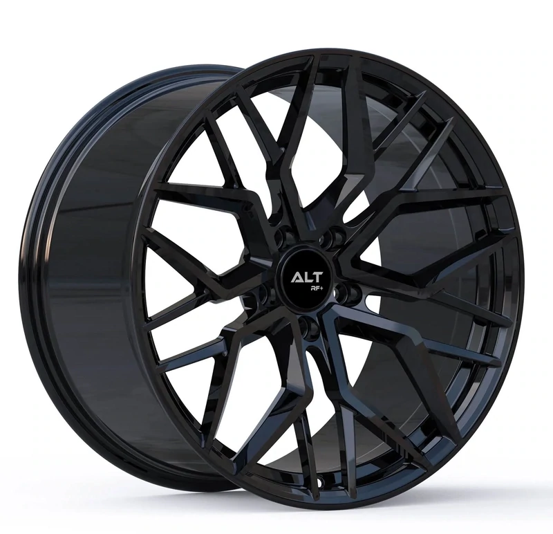 ALT Velocity Rotary Forged Gloss Black wheels for C8 Corvette Z51 19x8.5 / 20x11