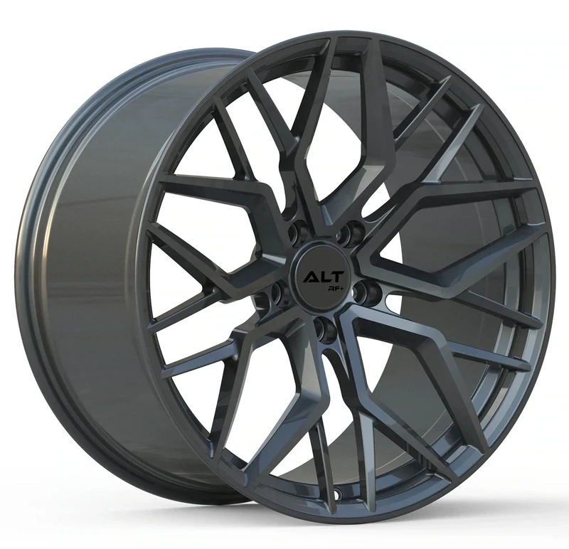 ALT Velocity Rotary Forged Gloss Gunmetal wheels for C8 Corvette Z51 19x8.5 / 20x11