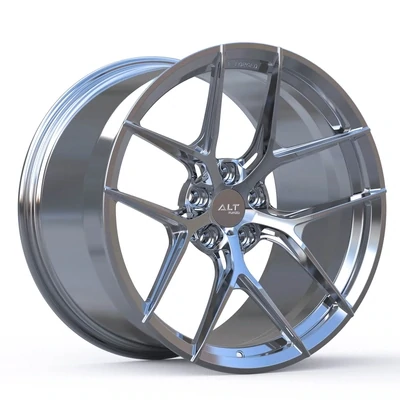 ALT5 Forged Chrome wheels for C6 Corvette Base / Z51