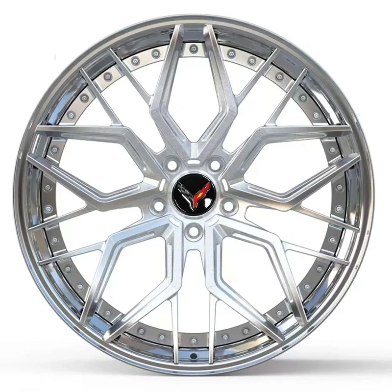 DL20 Forged 2-Piece wheels Polished / Brushed Aluminum