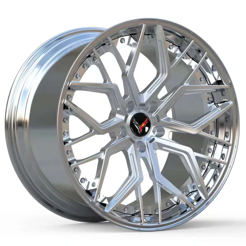 DL20 Forged 2-Piece wheels Polished / Brushed Aluminum