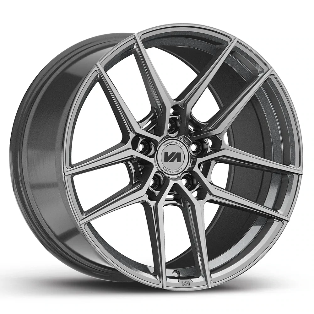 Variant Helium Gloss Gunmetal wheels