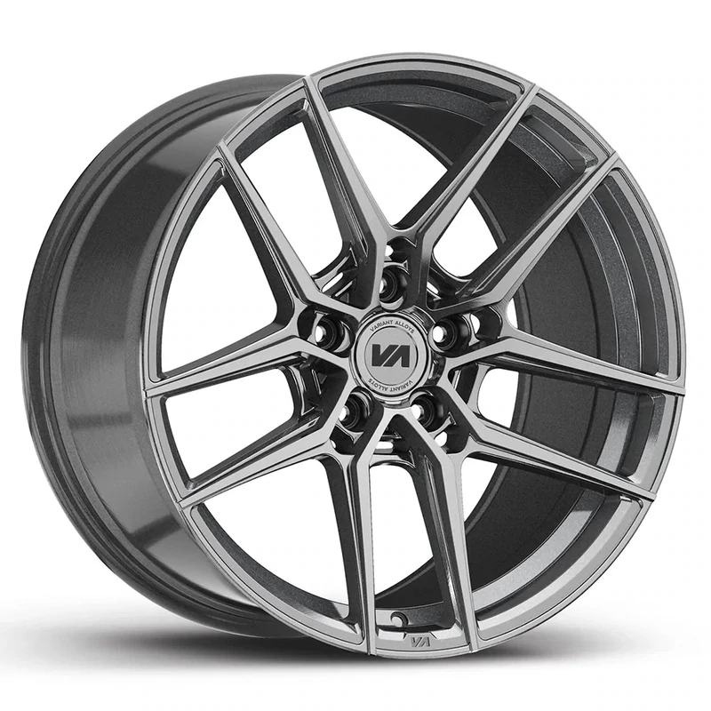 Variant Helium Gloss Gunmetal wheels
