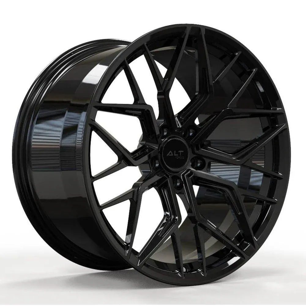 ALT20 Forged Gloss Black wheels for C8 Corvette Z51