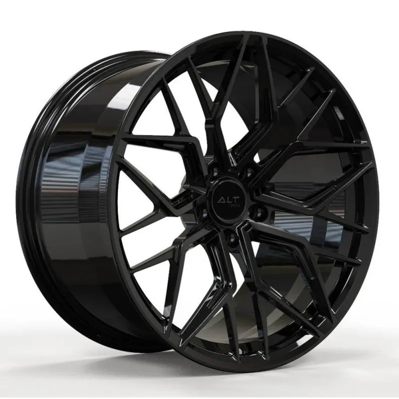ALT20 Forged Gloss Black wheels for C8 Corvette Z51