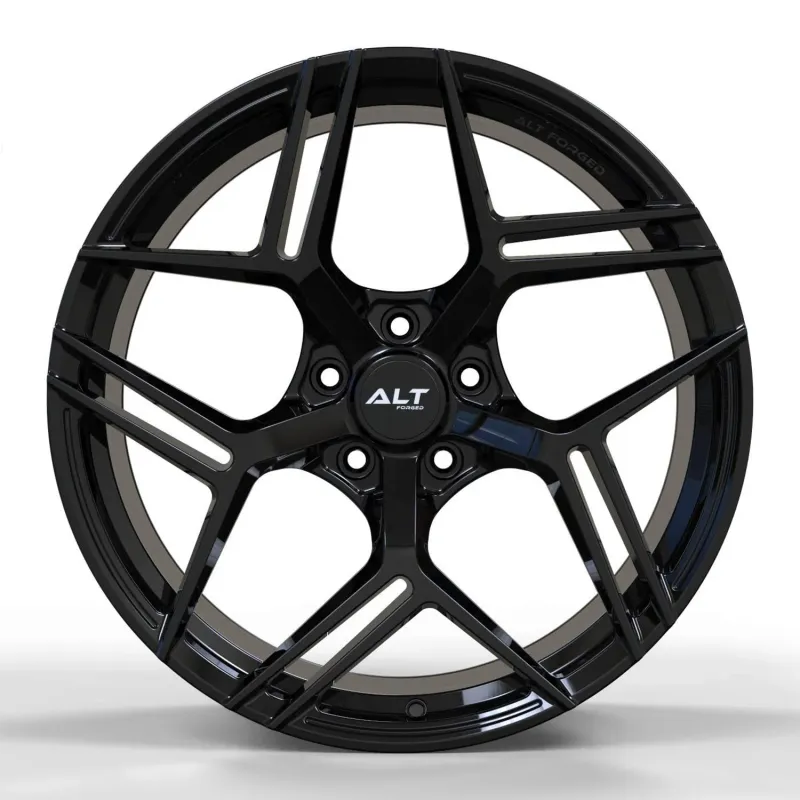 ALT12R Forged Gloss Black wheels for C6 Corvette Z06 / Grand Sport