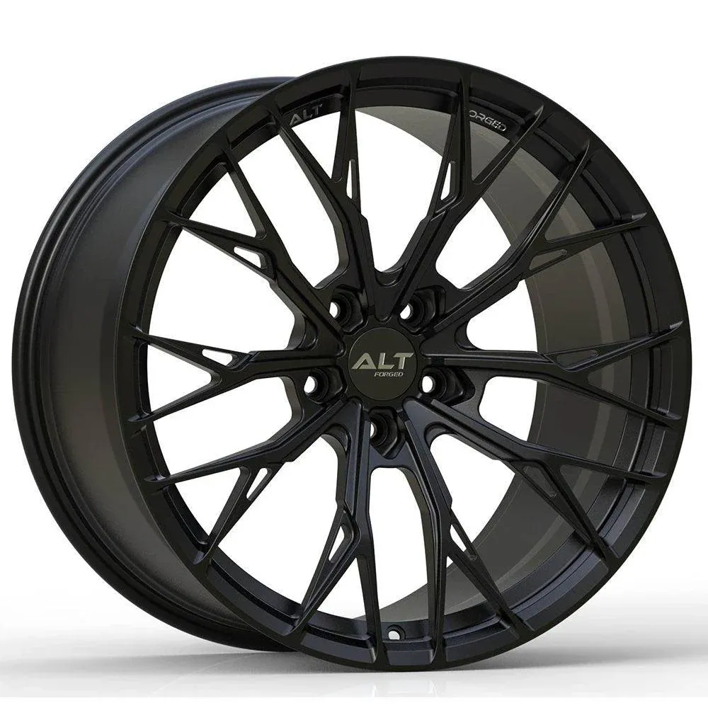 ALT10 Forged Gloss Black wheels for C8 Corvette Z51 Stingray