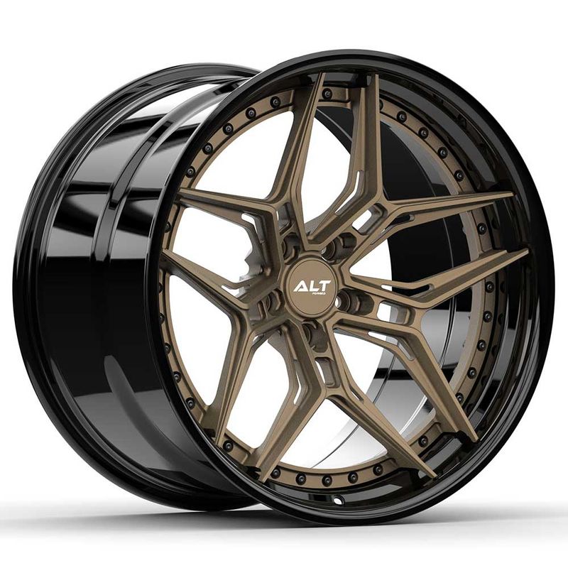 DL18 Forged 2-Piece wheels for C6 Corvette Z06 / Grand Sport