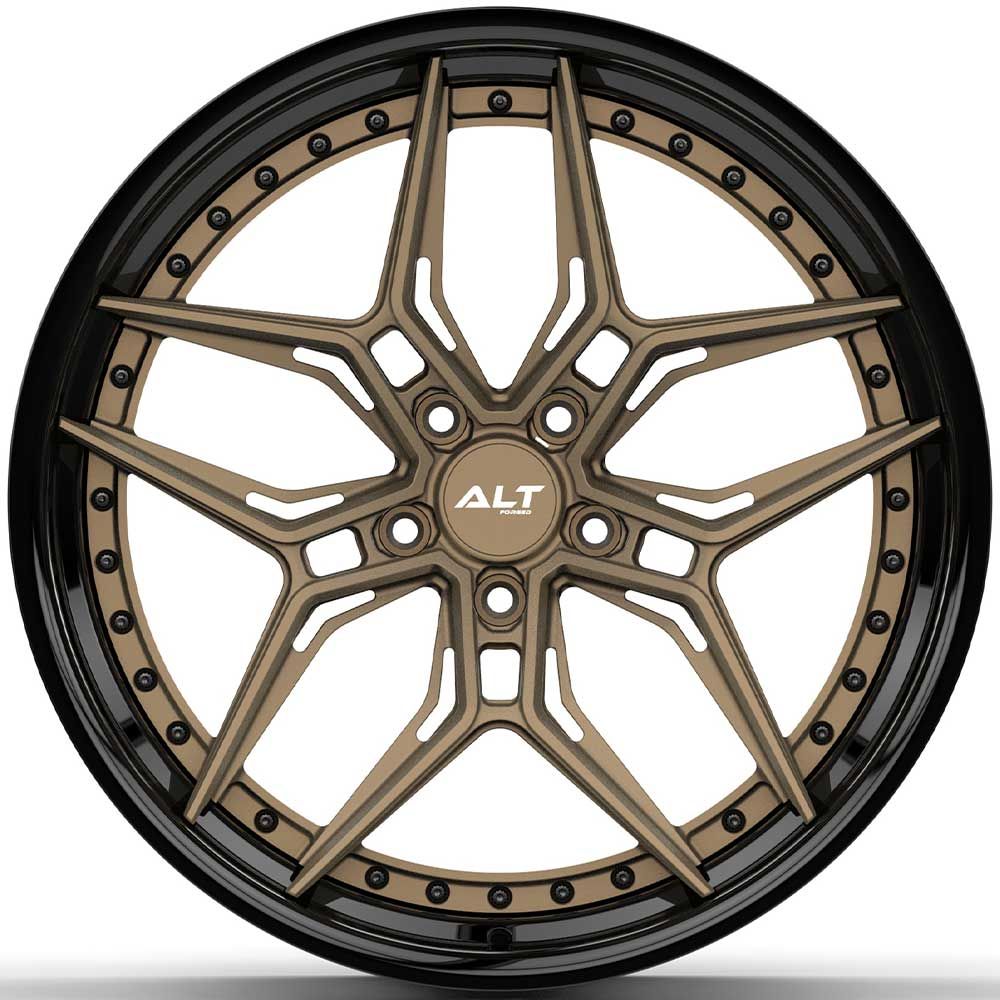 DL18 Forged 2-Piece wheels for C8 Corvette Z51 / Base