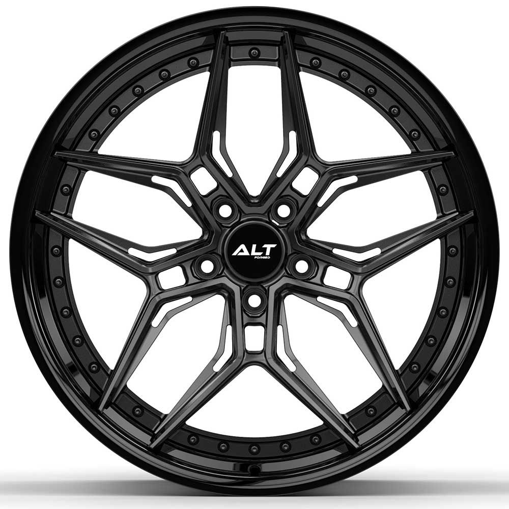 DL18 Forged 2-Piece wheels for C8 Corvette Z51 / Base
