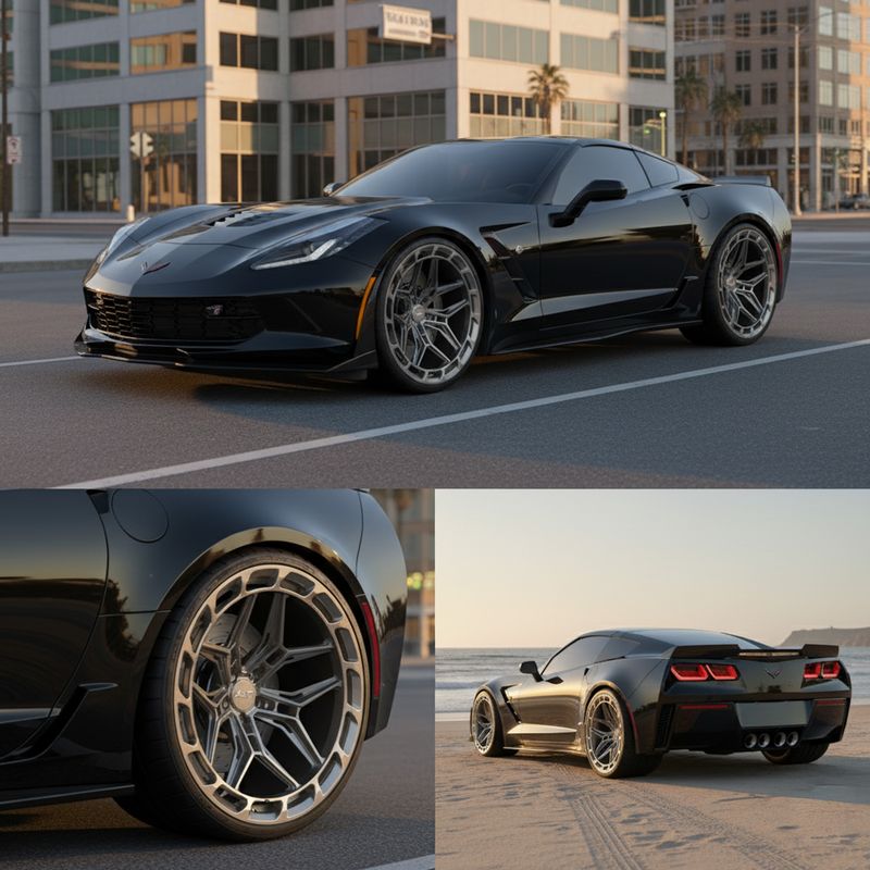 ALT Forged RSL-18 wheels for C7 Corvette Z06 / Grandsport