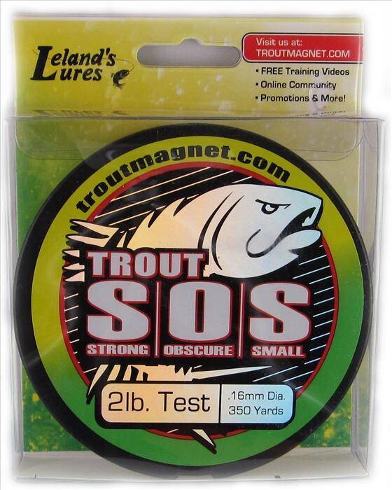TROUT S.O.S. LINE 2LB 400YD