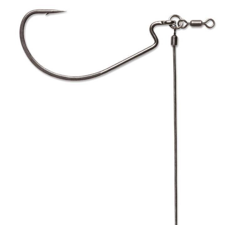 Tokyo Rig Heavy Duty Wide Gap Hook, Black Nickel #2/0