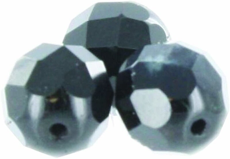 Top Brass Glass Beads
