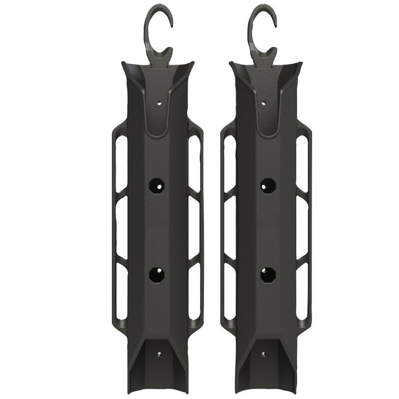 TetherTube Rod Holder- Two Pack with Mounting Hardware