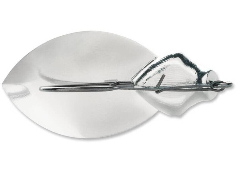 Oklahoma Gliding Jig, 1/8 oz, Silver,2 Pk