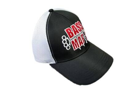 Pro Tour Bass Mafia logo hat blk/wht