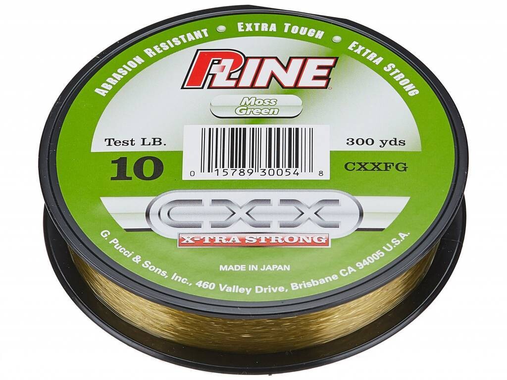 P-LINE CXX-XTRA 300YD 10# MOSS
