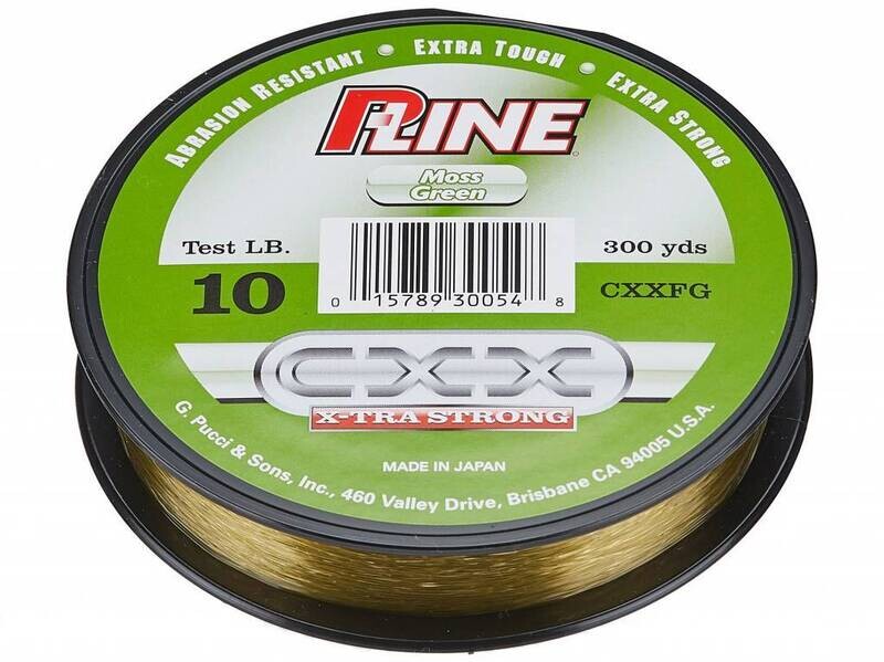 P-LINE CXX-XTRA 300YD 10# MOSS