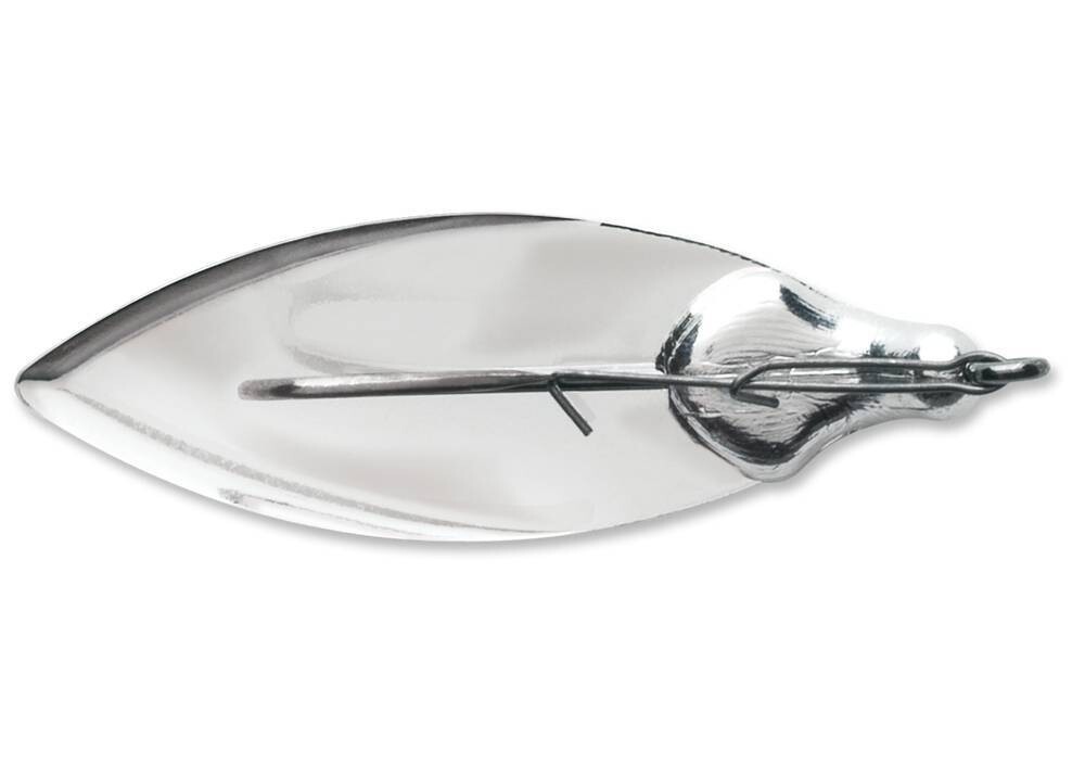 Willow, 1/8 oz, Silver,2 Pk VMC GJW3518S GJW Gliding Jig