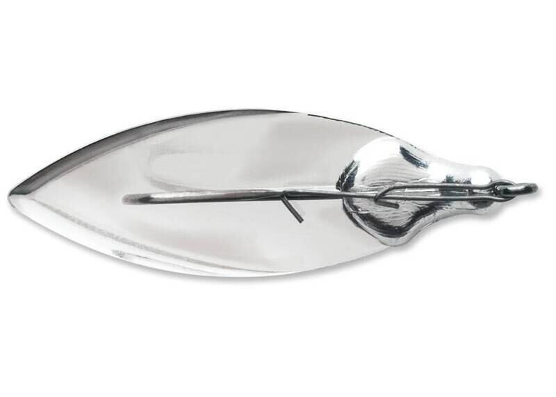Willow, 1/8 oz, Silver,2 Pk VMC GJW3518S GJW Gliding Jig